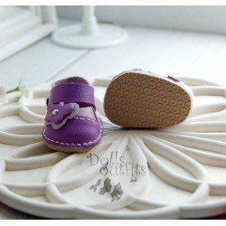 БОСОНІЖКИ З МЕТЕЛИКОМ ДЛЯ ЛЯЛЬКИ МИА ЛІЛОВОГО КОЛЬОРУ