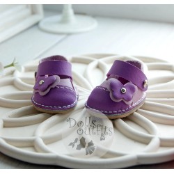 БОСОНІЖКИ З МЕТЕЛИКОМ ДЛЯ ЛЯЛЬКИ МИА ЛІЛОВОГО КОЛЬОРУ