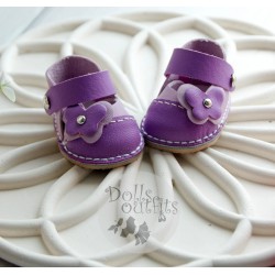 БОСОНІЖКИ З МЕТЕЛИКОМ ДЛЯ ЛЯЛЬКИ МИА ЛІЛОВОГО КОЛЬОРУ