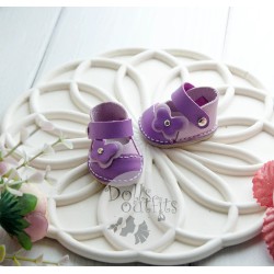 БОСОНІЖКИ З МЕТЕЛИКОМ ДЛЯ ЛЯЛЬКИ МИА ЛІЛОВОГО КОЛЬОРУ