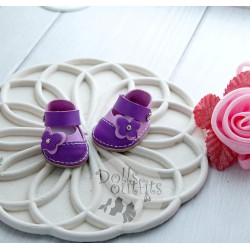 БОСОНІЖКИ З МЕТЕЛИКОМ ДЛЯ ЛЯЛЬКИ МИА ЛІЛОВОГО КОЛЬОРУ